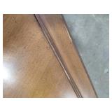 Vintage Hexagon Wood Side Table