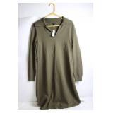 Talbots Green Sweater Dress, Size M