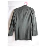 Vintage Military Dress Jacket with Gold Accents - Size 40R