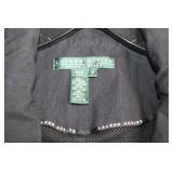 Ralph Lauren Womenâs Medium Black Vest & Large White Long Sleeve Top