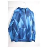 Nike Dri-FIT Blue Graphic Hoodie - Size Large