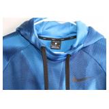 Nike Dri-FIT Blue Graphic Hoodie - Size Large