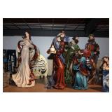 Assorted Christmas and Nativity Decor Collection