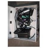 Mixed Lot of Handbags, Shoes, and Nail Drill Machine