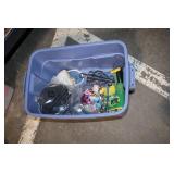 Mixed Lot of Handbags, Shoes, and Nail Drill Machine