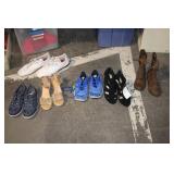 Mixed Lot of Handbags, Shoes, and Nail Drill Machine