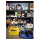 Assorted Household and Tools Collection Including Mirrors, Heaters, and Hand Tools