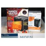 Assorted Household and Tools Collection Including Mirrors, Heaters, and Hand Tools