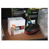 Assorted Household and Tools Collection Including Mirrors, Heaters, and Hand Tools