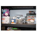 Assorted Household and Tools Collection Including Mirrors, Heaters, and Hand Tools