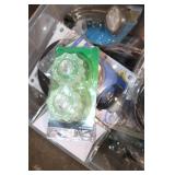 Assorted Household and Tools Collection Including Mirrors, Heaters, and Hand Tools