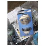 Assorted Household and Tools Collection Including Mirrors, Heaters, and Hand Tools