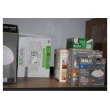 Assorted Household and Tools Collection Including Mirrors, Heaters, and Hand Tools