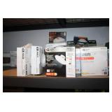 Assorted Household and Tools Collection Including Mirrors, Heaters, and Hand Tools