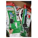 Assorted Household and Tools Collection Including Mirrors, Heaters, and Hand Tools