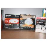 Assorted Electrical Items and Lighting Fixtures Collection