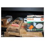 Assorted Electrical Items and Lighting Fixtures Collection