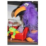 Mixed Collection of Vintage Decor Items and Toys