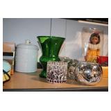 Mixed Collection of Vintage Decor Items and Toys