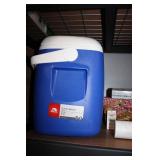 Assorted Home Items Including Books, Bedding, and Appliances