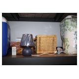 Assorted Home Items Including Books, Bedding, and Appliances