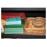 Assorted Home Items Including Books, Bedding, and Appliances