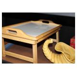 Assorted Home Items Including Books, Bedding, and Appliances