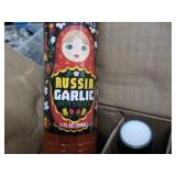Case of 36 Russia Garlic 3 oz Bottl...