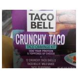 Case of 12 ct Taco Bell Crunchy Tac...
