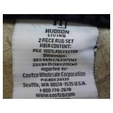 Hudson Living 2 pc Accent Rug and R...