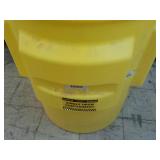 Meduim size yellow container with l...