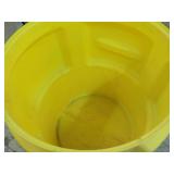 Meduim size yellow container with l...