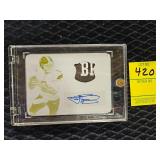 2014 PANINI NATIONAL TREASURES JOHNNY MANZIEL