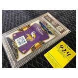 2020 JUSTIN JEFFERSON AUTOGRAPHED ROOKIE CARD