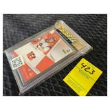 JOE BURROW - GRADED AUTOGRAPHED ROOKIE CARD