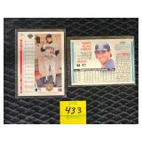 TWO KENT HRBEK BASEBALL CARDS