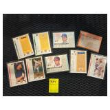 LOT OF 9 ASSORTED PLAYERS CARDS