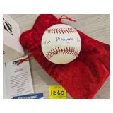 ONYX AUTHENTICATED BASEBALL KRISTIAN ROBINSON