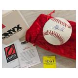 ONYX AUTHENTICATED BASEBALL AKIL BADDOO