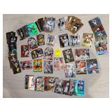 BIG BULK LOT FANCY FOOTBALL CARDS