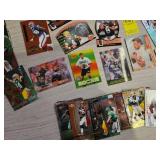 BIG BULK LOT FANCY FOOTBALL CARDS