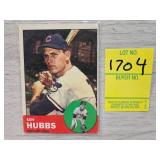 VINTAGE KEN HUBBS MLB - CHICAGO CUBS