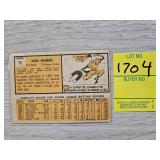 VINTAGE KEN HUBBS MLB - CHICAGO CUBS