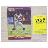 HERSHEL WALKER MN VIKINGS AUTOGRAPH CARD