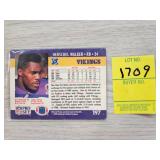 HERSHEL WALKER MN VIKINGS AUTOGRAPH CARD