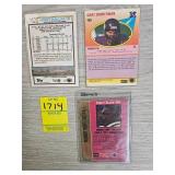 3 MN VIKINGS AUTOGRAPH CARDS