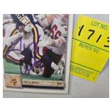 3 MINNESOTA VIKINGS AUTOGRAPH CARDS