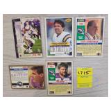 MN VIKINGS AUTOGRAPHS X 5