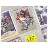 MN VIKINGS AUTOGRAPH CARDS X 5