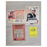 3 RAW MARCUS ALLEN RAIDERS CARDS